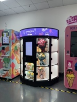 Distributeur automatique de fleurs fraîches intelligent Haloo : Distributeur numérique personnalisé de produits de beauté à vendre