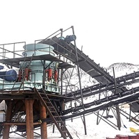 Ligne complète de concassage stationnaire à mâchoires et à cône de 300-500 TPH pour l'aggregat, la carrière, l'exploitation minière et la concassage de pierres