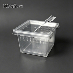 Caja de Cría para Reptiles de Plástico PP de Grado Alimenticio, Cuadrada y Pequeña, de Alta Calidad, Jaula para <span class=keywords><strong>Tarántulas</strong></span> con Ventilación - Product Image 2