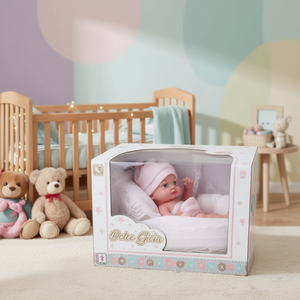 Poupée Dolce Gioia 24 cm en plastique avec chapeau et couverture pour filles de 0 à 24 mois - Product Image 1