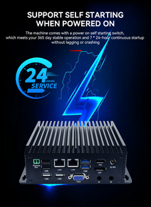 มินิพีซี Quad Core J1900 N100 RS485 3G 4G LTE แบบไม่มีพัดลม คอมพิวเตอร์อุตสาหกรรมแบบฝังตัว พอร์ต LAN คู่ ช่องใส่ซิมการ์ด 12 UNO มินิพีซี - Product Image 6