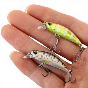 Leurre dur en plastique ABS mini 3,2g/3,8cm à coulée lente pour lancer loin, idéal pour la pêche au bar blanc, au brochet et au crappie en rivière - Product Image 5