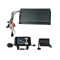 Contrôleur de vélo électrique programmable à onde sinusoïdale avec capteur Hall 72V 100A 150A 5000W Sabvoton et affichage UKC1