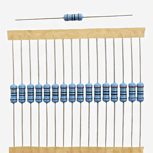 Résistance à film métallique traversante 0.125W 0.25W 0.5W 1W 2W 3W Haute Stabilité Codage <span class=keywords><strong>Couleur</strong></span> Résistance Fixe - Product Image 1