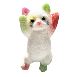 Cute Hand-drawn Simulation <b>Cat</b> <b>Squishy</b> Anti-Stress Anxiety Relief DIY Gift Small Animal Pinch Decompression Toy for Girls 5-7 - Product Image 5