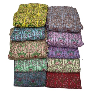 Tela de Algodón 100% Lavada, Abstracta y Geométrica, No Tejida, para Confección de Vestidos de Niña, Precio al por Mayor - Product Image 1