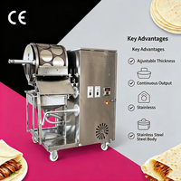 Machine à plier les feuilles carrées pour la production de peau de lumpia, de rouleaux de printemps et de samosas, prix de la machine à faire des rouleaux de printemps et des lumpia