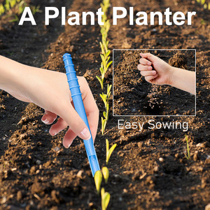 Planteur de graines manuel en plastique multicolore, mini outil de semis de jardin pour la plantation de petites graines - Product Image 4