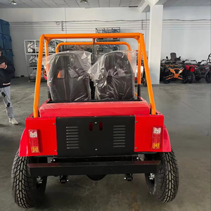 รถบักกี้สี่ที่นั่ง ขับเคลื่อนสองล้อ 250 ซีซี/350 ซีซี เครื่องยนต์เบนซิน ระบบขับเคลื่อนเพลา สำหรับผู้ใหญ่ รถจี๊ปออฟโรด รถบักกี้วิ่งบนเนินทราย - Product Image 1