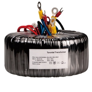 12V Amplifier <strong>Transformer</strong> <strong>Toroid</strong> Step Up High Frequency Automotive Power Amplifier Ferrite Core <strong>Toroidal</strong> <strong>Transformer</strong> - Product Image 1
