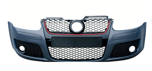 Kit carrosserie de mise à niveau pour <span class=keywords><strong>Golf</strong></span> V <span class=keywords><strong>GTI</strong></span> 2007-2009 Kit carrosserie avec feux antibrouillard Calandre avant Pare-chocs Jupes latérales Remplacement GF5 - Product Image 2