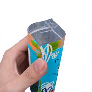 Sachets d'emballage alimentaire personnalisés avec logo imprimé, à soufflet latéral, refermables avec fermeture éclair, faible MOQ, directement de l'usine - Product Image 2