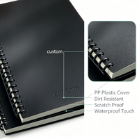 Carnet de voyage A4 à couverture souple personnalisable en PP, 60 feuilles – Fournitures scolaires de haute qualité, version personnalisable pour promotion