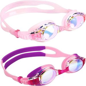 Preciosas <span class=keywords><strong>Gafas</strong></span> de Natación de Silicona para Niños, con Puente Nasal Reemplazable, Impermeables, Antivaho, para Snorkel y Buceo - Product Image 3
