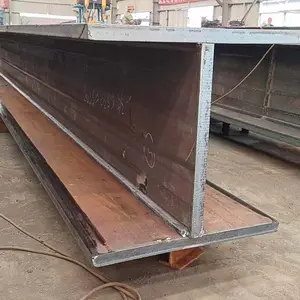 Steel High frequency Welding Q345 Q390 Black h beam steel structural W8*15 h-shaped steel beam