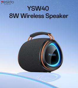 Yesido bt5.3 8W loa không dây với 1200mAh pin với RGB ánh sáng mini Loa ysw40 - Product Image 2