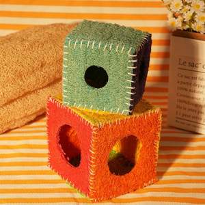 Esponja vegetal natural para hámster, evita que el hámster muerda el nido, muerde para masticar, mantiene el calor, para hámsteres dísperos, ratones y osos dorados, segura y ecológica - Product Image 5