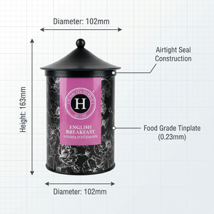 <span class=keywords><strong>Lata</strong></span> Redonda de Hojalata Impresa Personalizada para Dulces, Pan, Alimentos, Embalaje de Regalo, Contenedor Metálico Vacío al por Mayor con Tapa - Product Image 5