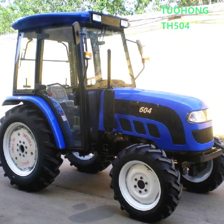 Pas cher chinois TH504 50hp petits tracteurs à chenilles agricoles