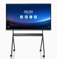 Tablero de presentación digital interactivo inteligente de 65 pulgadas con 75 opciones de pantalla blanca de 86 pulgadas Pizarra interactiva inteligente