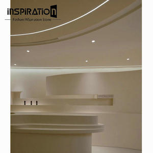 Trần grg nghệ thuật với <span class=keywords><strong>2025</strong></span> thạch cao gia cố thủy tinh vật liệu xây dựng xu hướng mới cho trần cao - Product Image 1