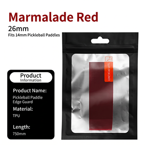 Bande de protection en TPU alvéolé de 14 mm et 16 mm de qualité supérieure pour raquette de pickleball, finition brillante, installation facile - Product Image 1