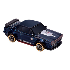 Voiture télécommandée de drift en métal à l'échelle 1:64 avec télécommande 2,4 GHz, prête à l'emploi, pour intérieur/extérieur, convient aux débutants, jouet de course pour garçons - Product Image 1