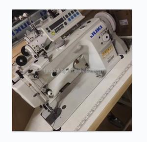 JUKIs d'occasion <span class=keywords><strong>DU</strong></span>-1281-7 machine à coudre à 1 aiguille avec alimentation supérieure et inférieure, avec crochet à double capacité et coupe-fil automatique - Product Image 1