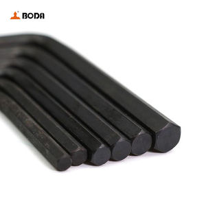 مفتاح ألن سداسي مزدوج الطرف من BODA بجودة صناعية، مفتاح سداسي على شكل L مقاس 1-6 مم، مطلي بالنيكل/أكسيد أسود/تشطيب أحمر، تصنيع حسب الطلب - Product Image 6