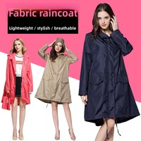 Delia – Imperméable de randonnée et de voyage individuel pour adulte, coupe-vent, ultra-fin, en polyester, tendance
