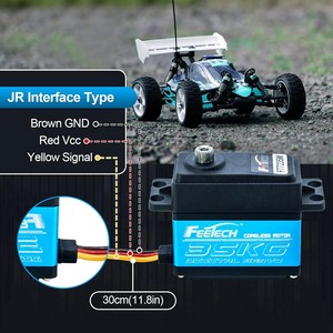 DS3225 Servomoteur 25KG pour Voiture RC Buggy Haute Vitesse Étanche Numérique Bleu Robotique Engrenage Métallique en Acier Inoxydable Moteur Sans Noyau 180 - Product Image 6
