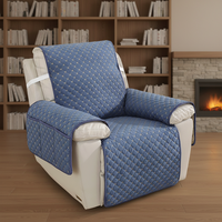 Housse de fauteuil inclinable, coussin de protection antidérapant, respirant, en tissu polyester, lavable, écologique, durable, anti-salissure