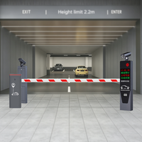 Système de gestion de parking autonome tout-en-un avec barrière LPR intelligente à moteur DC pour appartement