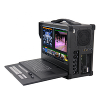 Châssis d'ordinateur industriel portable robuste ATX de 17,3 pouces avec 7 emplacements d'extension pour la diffusion en direct, l'encodage et le streaming
