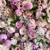 SPR Brautjungfernstrauß hochwertige 7D-künstliche Seidenblumen-Wand Hochzeitshintergründe für Hochzeitsdekoration