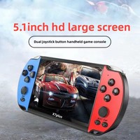Console de jeu portable de style PSP X7/X7 PLUS 8 Go sans fil avec 7 000 jeux préchargés et fonction e-book - Vente directe d'usine
