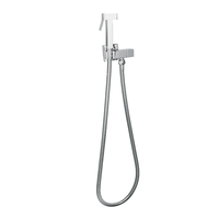Salle de bain haut de gamme moderne en laiton bidet douche à main toilette pulvérisateur Kit mural double fonctions eau chaude et froide