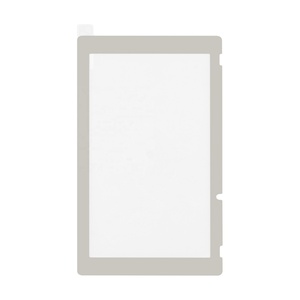 Film protecteur transparent HD clair avec bordure grise éphémère, protecteur d'écran en verre trempé pour console Nintendo Switch - Product Image 1