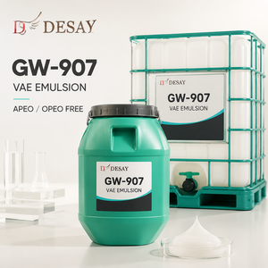 Émulsion polymère VAE GW-907 sans APEO et OPEO pour revêtements imperméables, ignifuges et anticorrosion - Product Image 1