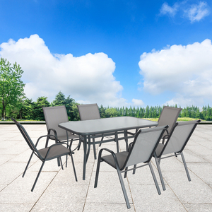 Conjunto De Mesa E 6 cadeiras Texas III - Product Image 1