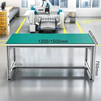 Ligne d'assemblage personnalisée en gros banc de travail en métal banc d'atelier en aluminium banco de trabajo plus haut