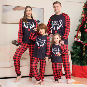 Pijama Familiar Conjunto Adulto Crianças Bebê Homens Mulheres Natal Família Combinando Pijama - Product Image 2