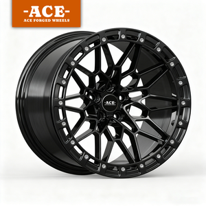 Rines Forjados Monoblock Beadlock Rojos y Negros de 17X10, 18X9 y 19X10 con Diseño Cóncavo Profundo para <span class=keywords><strong>BMW</strong></span> 5X112 5X120 - Product Image 4