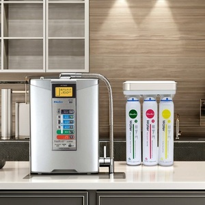 Ionizador de agua comercial Buder de Taiwán con filtro de carbón activado para uso doméstico Sistema compacto de purificación de agua alcalina - Product Image 1