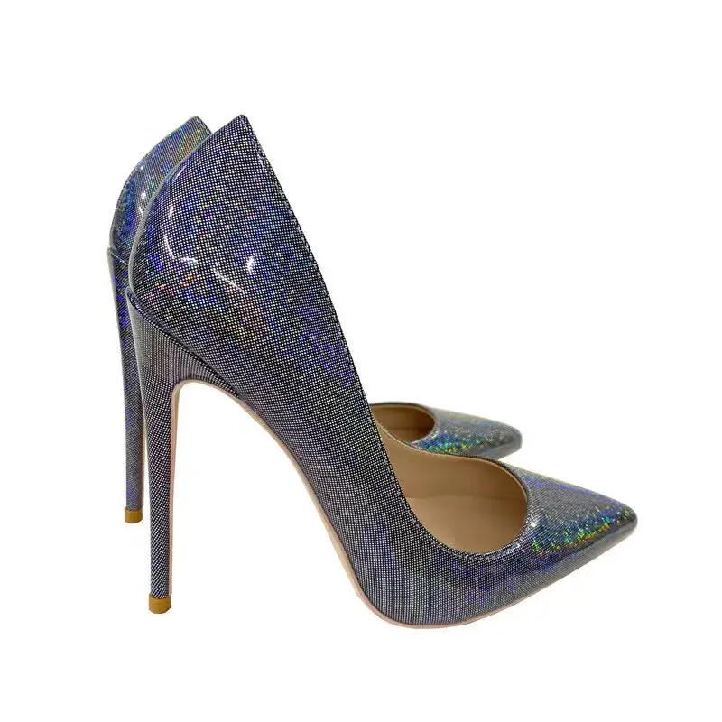Woman high heels simple elegant noble diamond decoration design women's high heels fashion single item