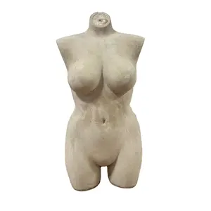 女性假人大胸连衣裙造型假人胸围肥胖女士服装展示超大女性人体模型躯干半身加大码
