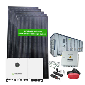 High Voltage <strong>Solar</strong> <strong>Power</strong> <strong>Plant</strong> 1MW 2MW 10MW off Grid Hybrid <strong>Solar</strong> System - Product Image 3