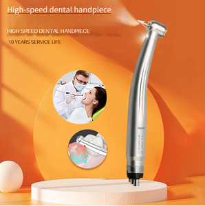 Высокоскоростной стоматологический наконечник с 4 кнопками, цветной, с электропитанием, 4 отверстия - Product Image 2