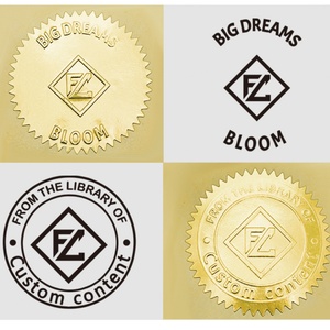 Pince à estamper portable en acier inoxydable avec motif de logo personnalisé en argent, estampage personnalisé en relief - Product Image 6