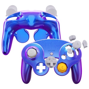 Carcasa de Repuesto con Botones para el Control de Nintendo GameCube - Acabado Cromado Brillante, Fácil Instalación - Product Image 2